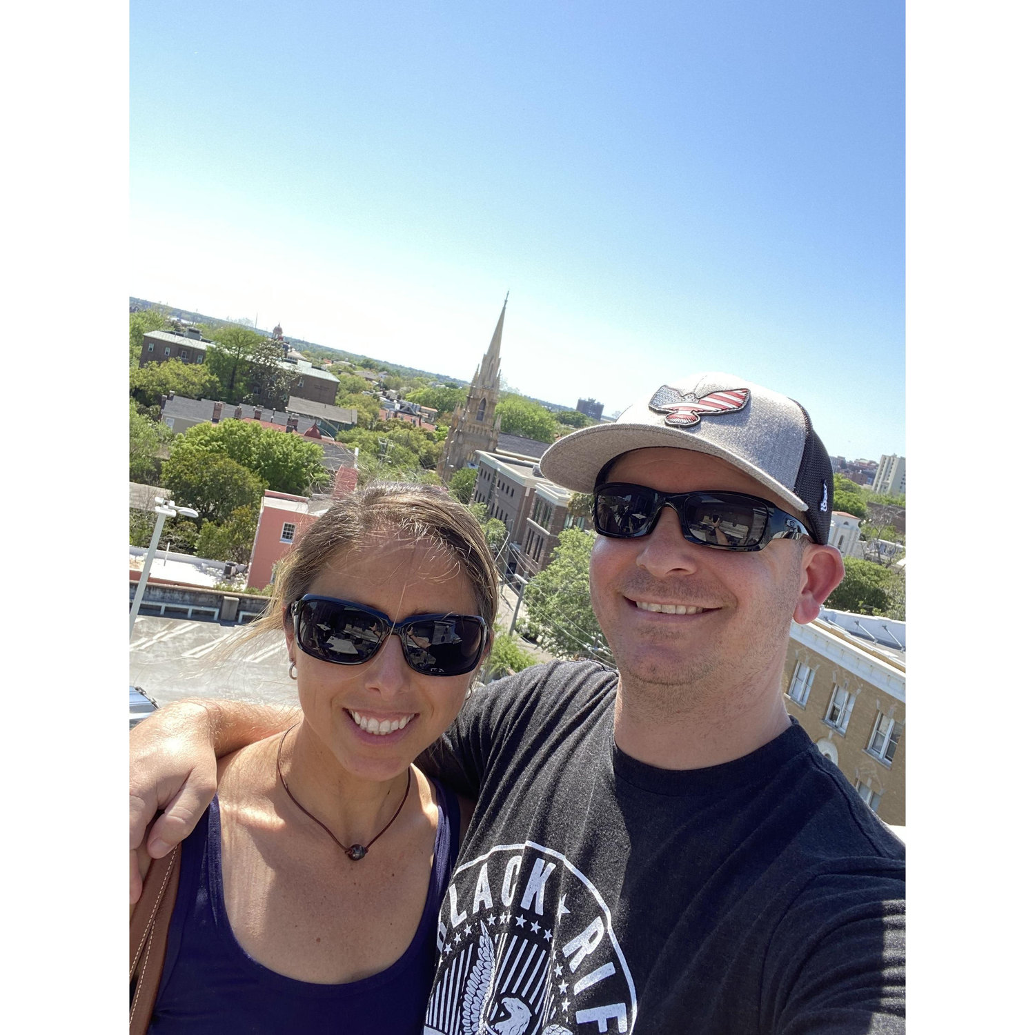 roof top bar in Charleston