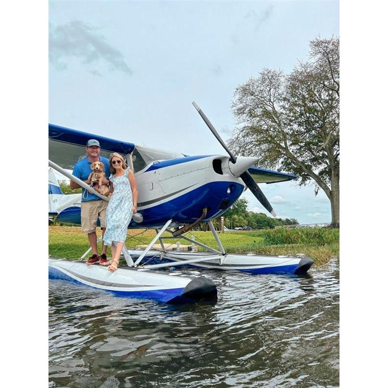 Dak's sea plane license trip.