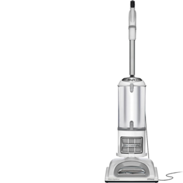 Shark | Upright Vacuum Cleaner | Navigator Lift-Away | Swivel Steering | HEPA Filter | Vacuum for Pet Hair | Crevice Tool & Dusting Brush Included | For Carpets & Hard Floors | White/Silver | NV356E