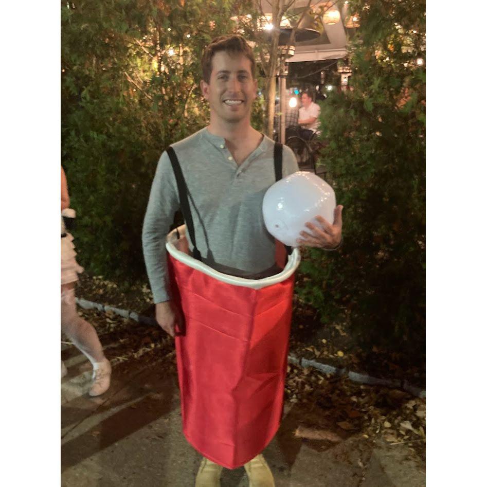 Doug had a killer Halloween costume- we spent Halloweekend back east with Erin and Jordan after the American College of Surgeon's meeting was in Boston that year.