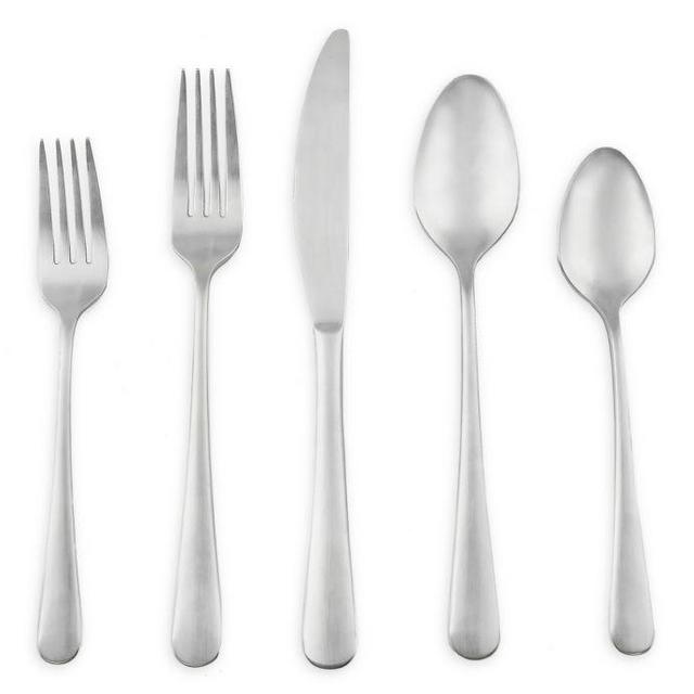 Artisanal Kitchen Supply® Ghent 45-Piece Flatware Set in Satin