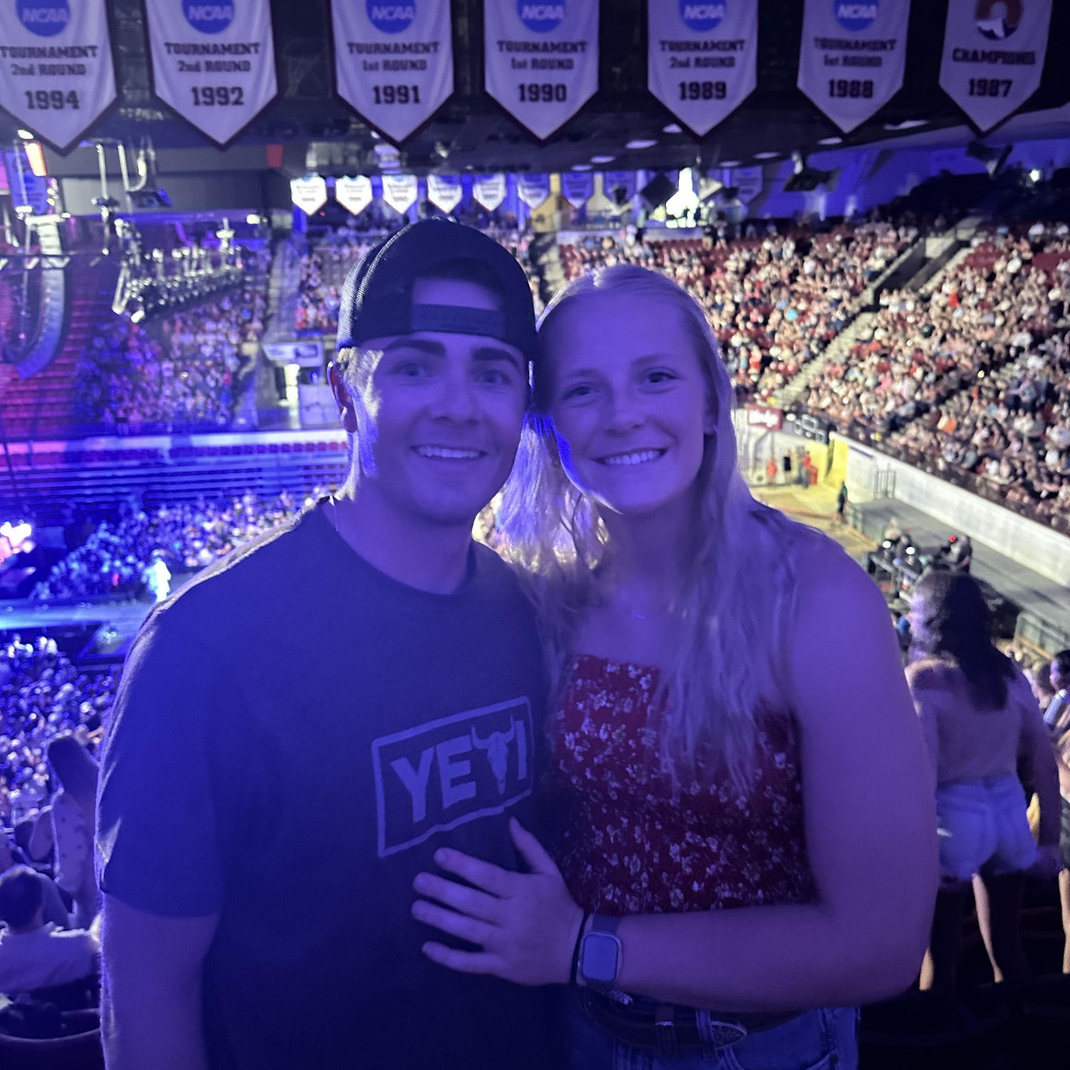 We went to a Jordan Davis concert in Missoula.