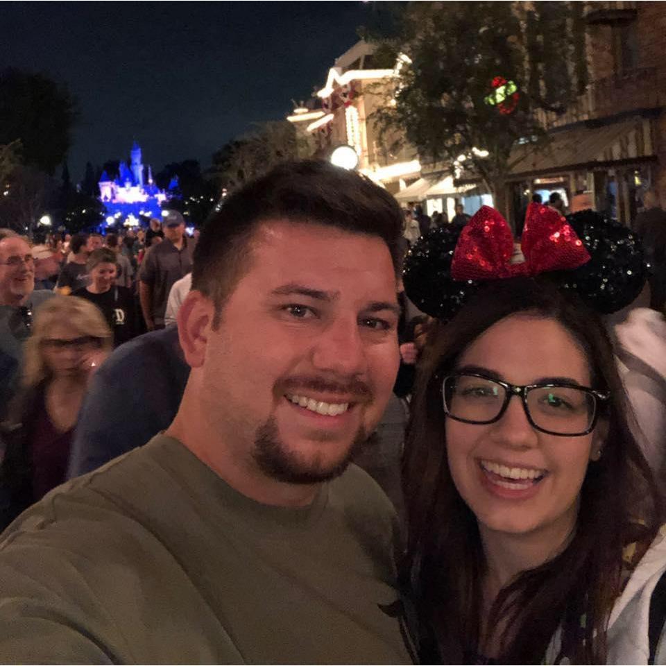 On our first trip to Disneyland with Nyle's Family!