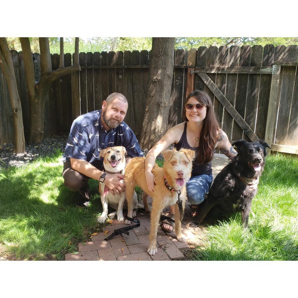 The fam (minus Pig the cat).
