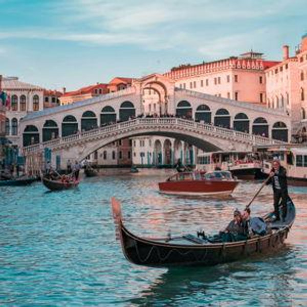 Romantic Gondola Ride Through the Canals of Venice