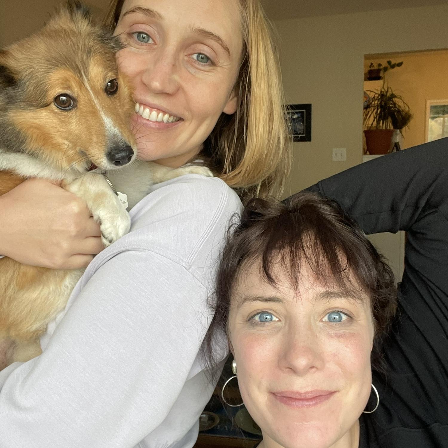 Our first apartment together in Noe Valley—where Aloo made it on the lease, but Devin never did. Now we’re finally officially living together (and upgraded!).