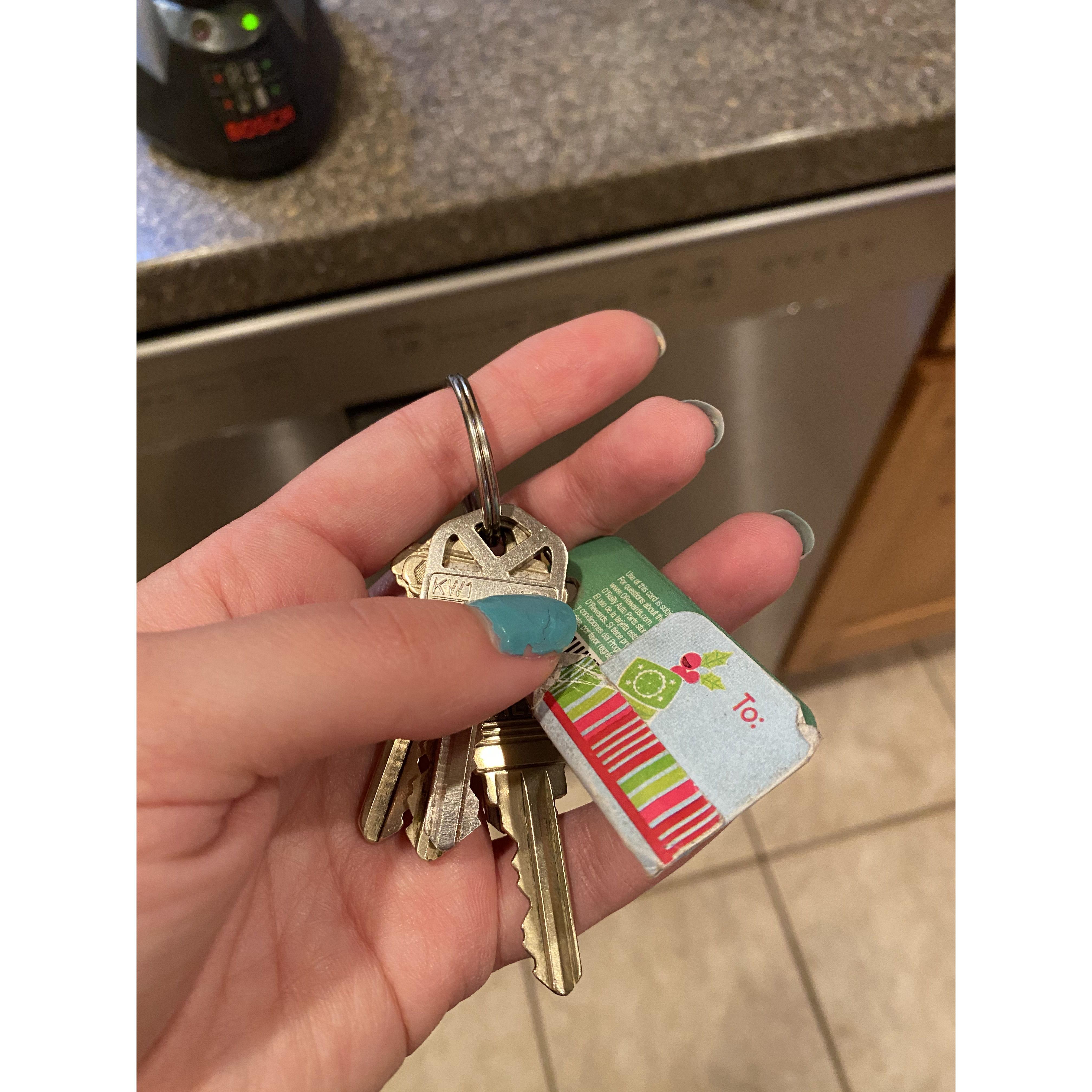 Buying our first home!
January, 2021