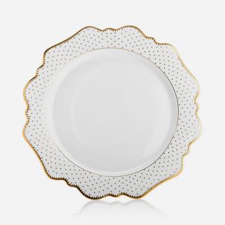 Simply Anna Antique Polka Dinner Plate