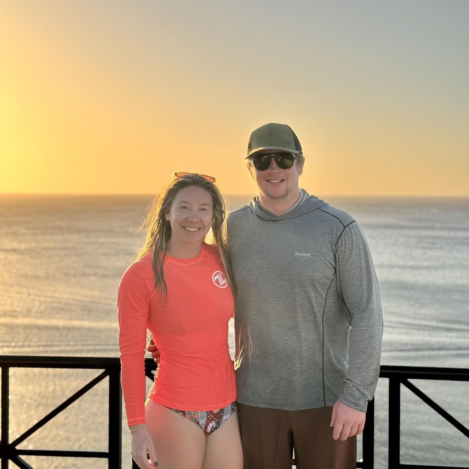 Sunsets in Honduras never get old to us.