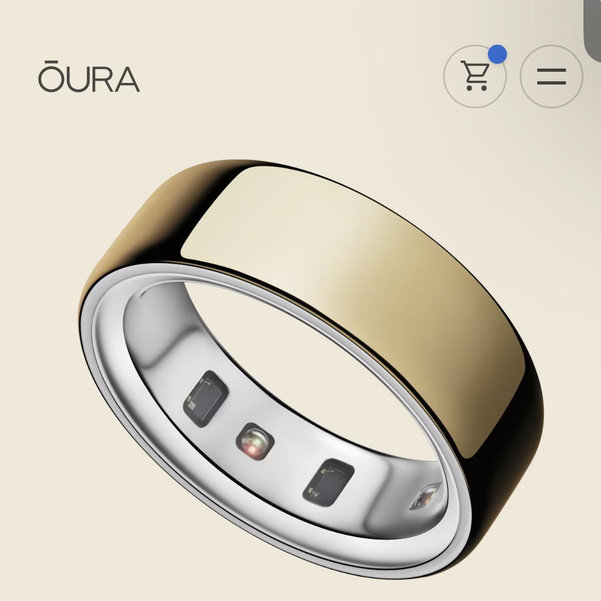 Oura Ring 4 - Gold
