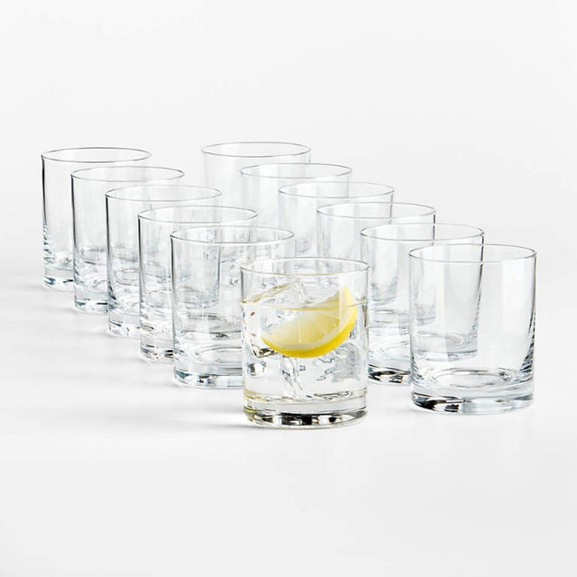 Aspen 12-Oz. Double Old-Fashioned Glasses, Set of 12