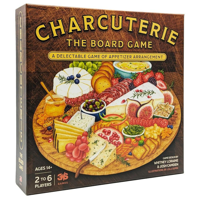 Charcuterie: The Board Game by Th3rd World Studios, Strategy Board Game, for 2 to 6 Players and Ages 14+