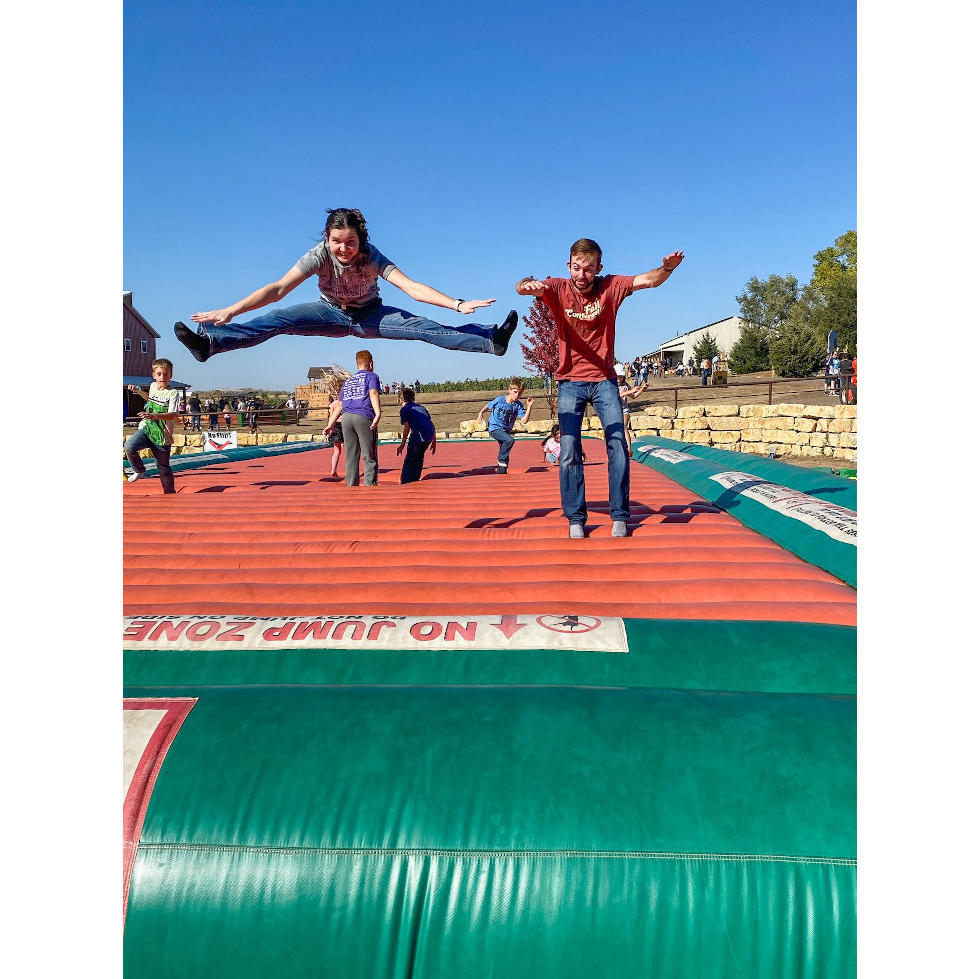 Pumpkin patch fun