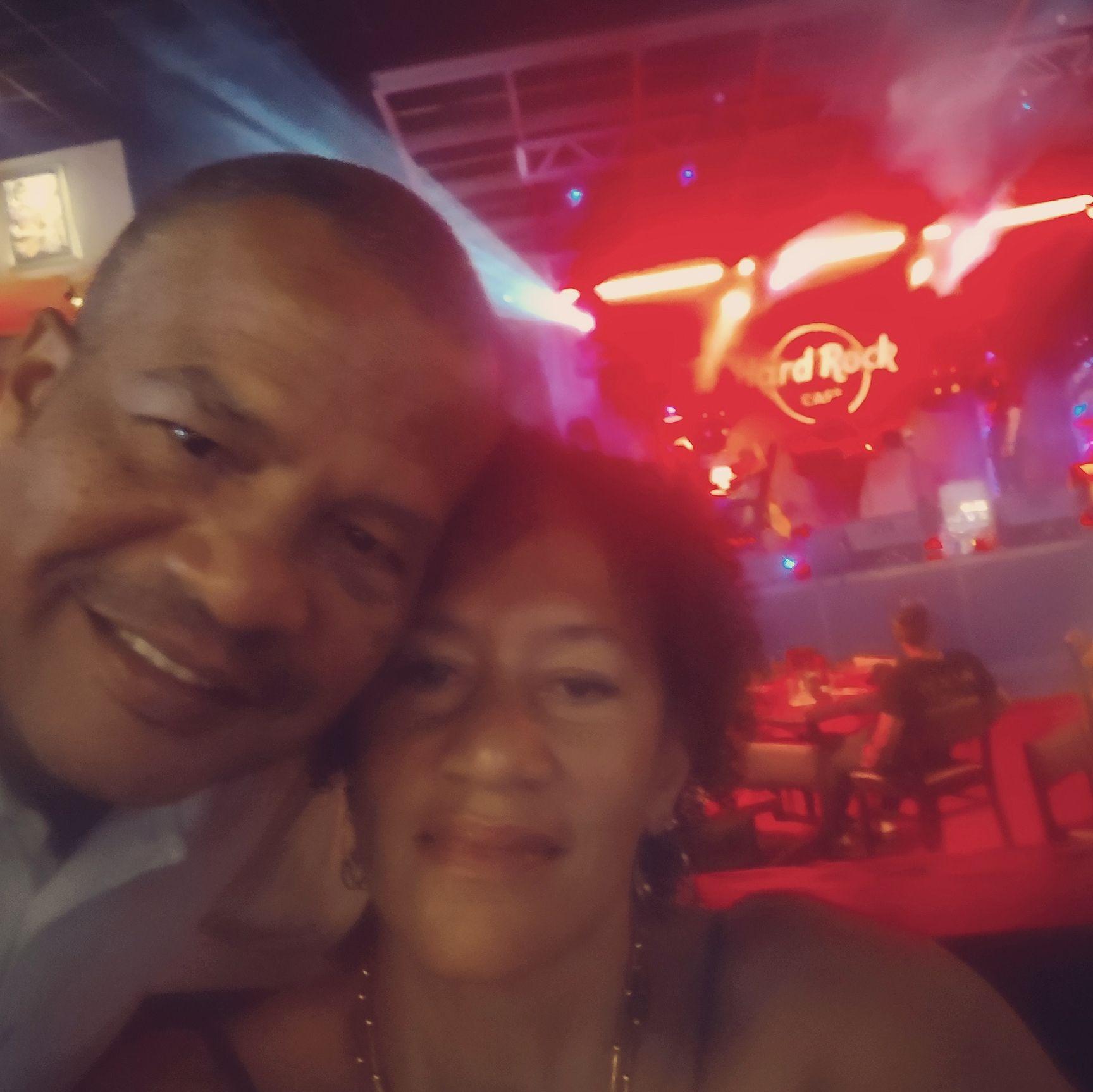 Dinner at Hard Rock cafe, Tampa