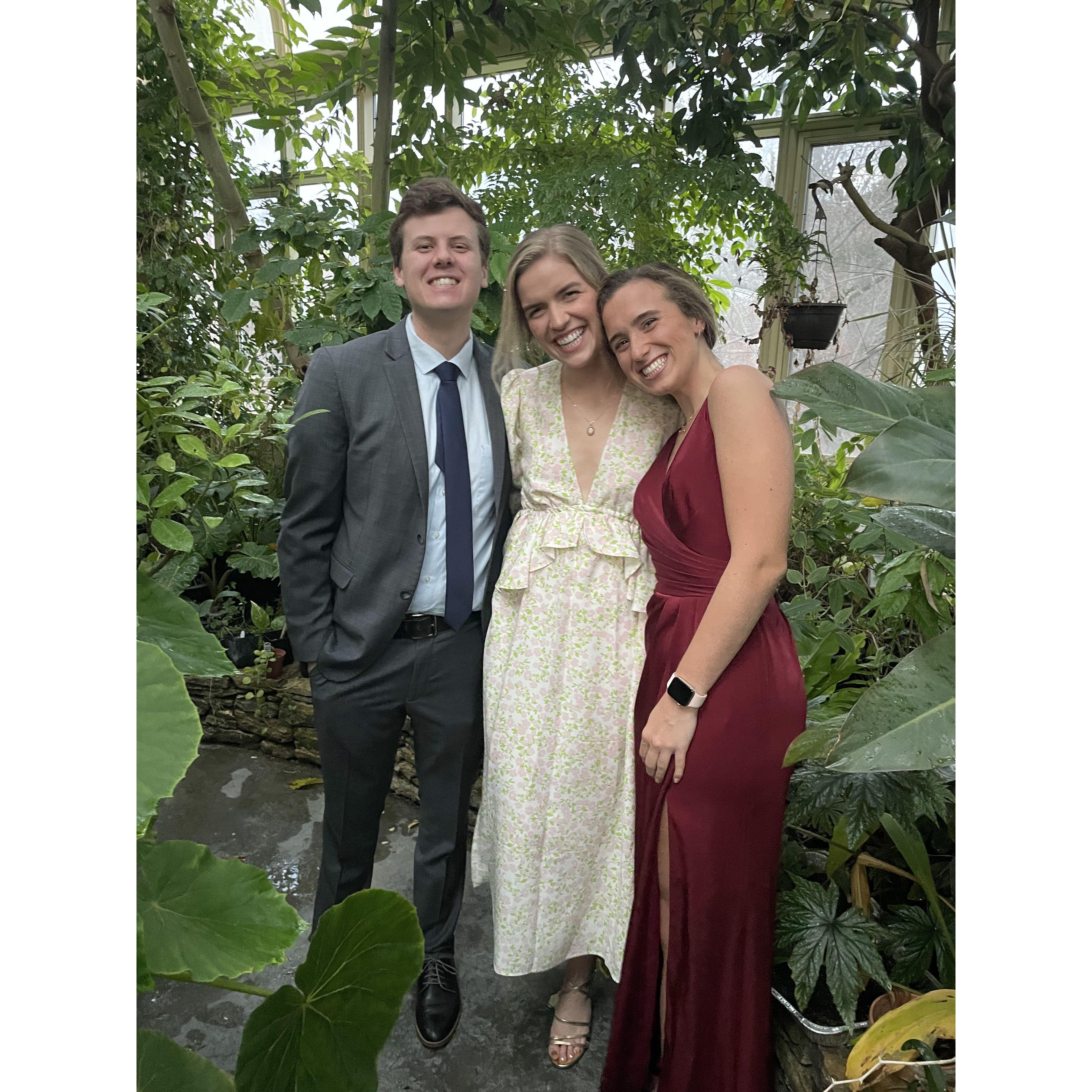 Chi Omega formal with Katherine. December 2021