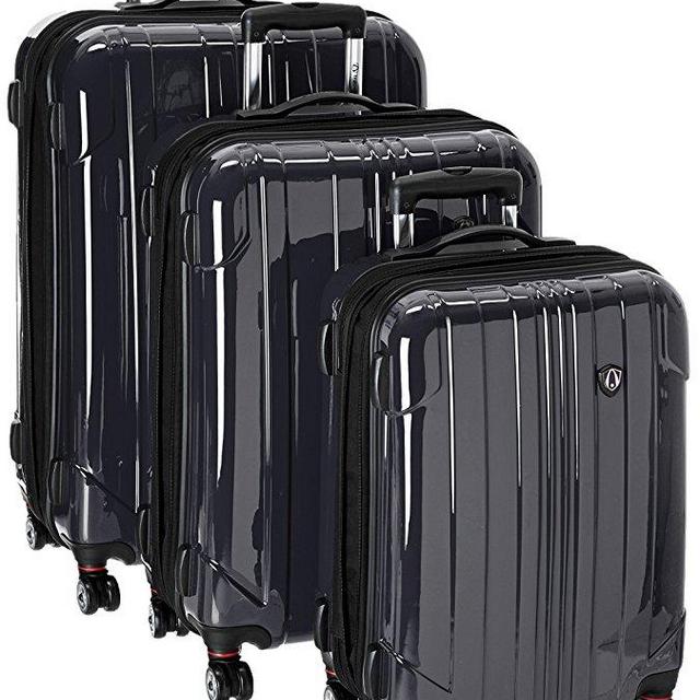 Travelers Choice Sedona 3-Piece Expandable Spinner Luggage