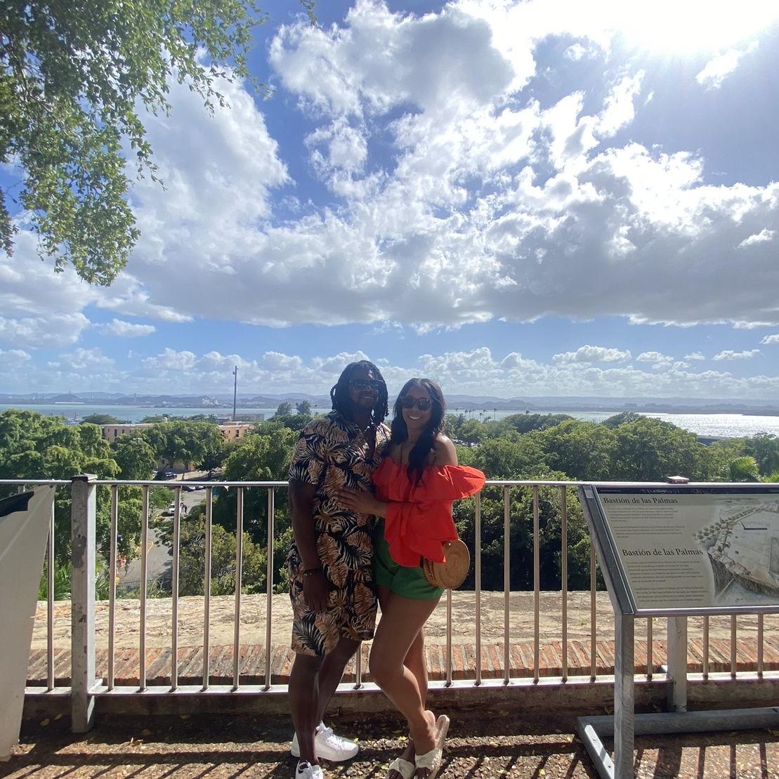 Angela & Chris first vacation together! Puerto Rico!!!