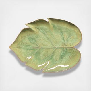 Marrakesh Monstera Leaf Dinner Plate
