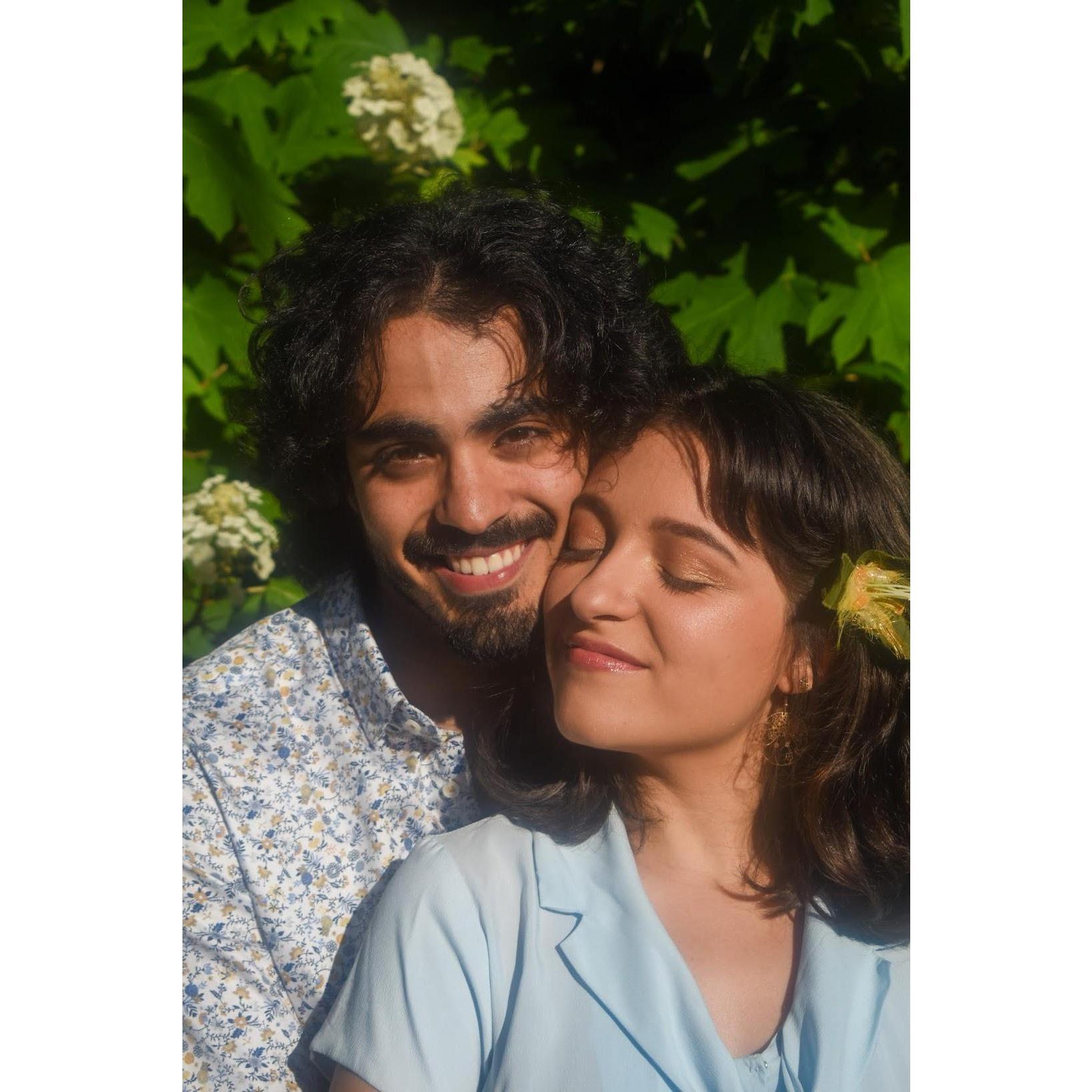 Love in the flowers - thanks to Alberto for this photoshoot!
