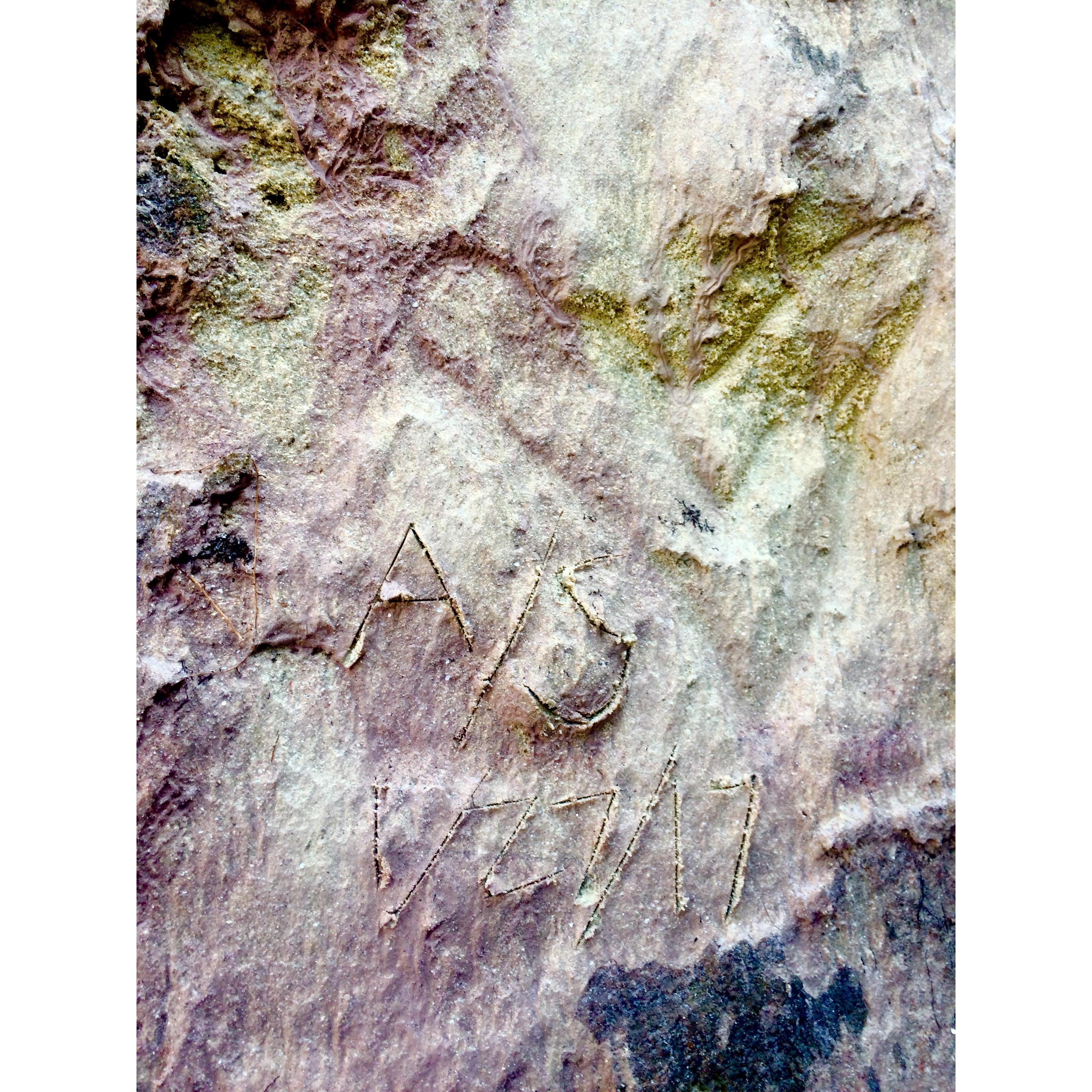 Providence Canyon, Alex and Stephen 1/27/17