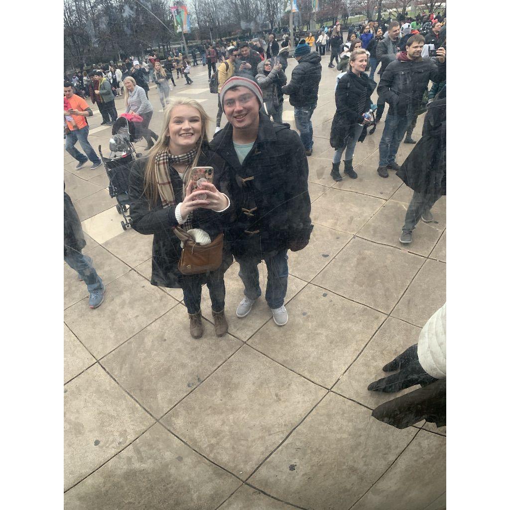 Audrey's first time in Chicago, IL visiting Robert's mom, sister, brother-in-law, and nephew!