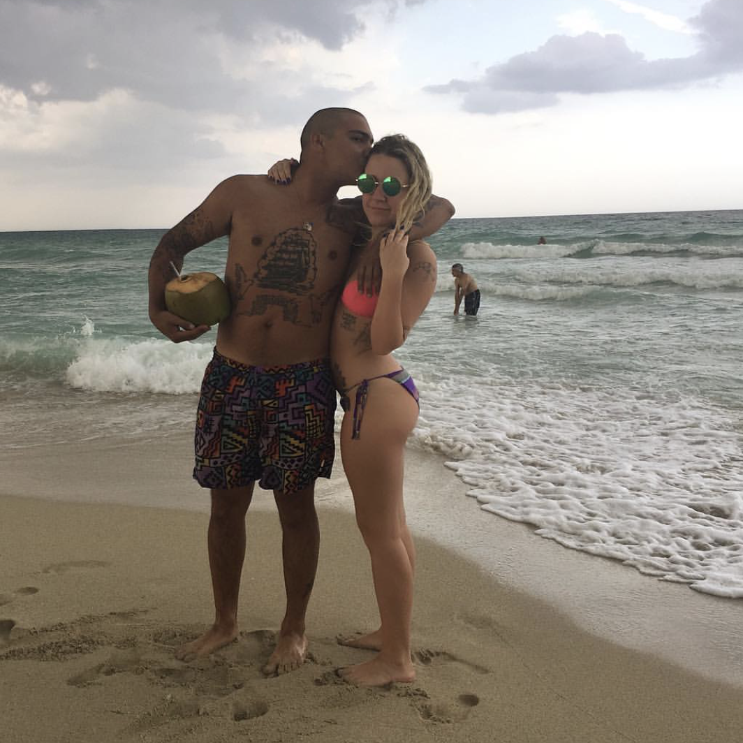 The very early days of Diego and Skye - young love