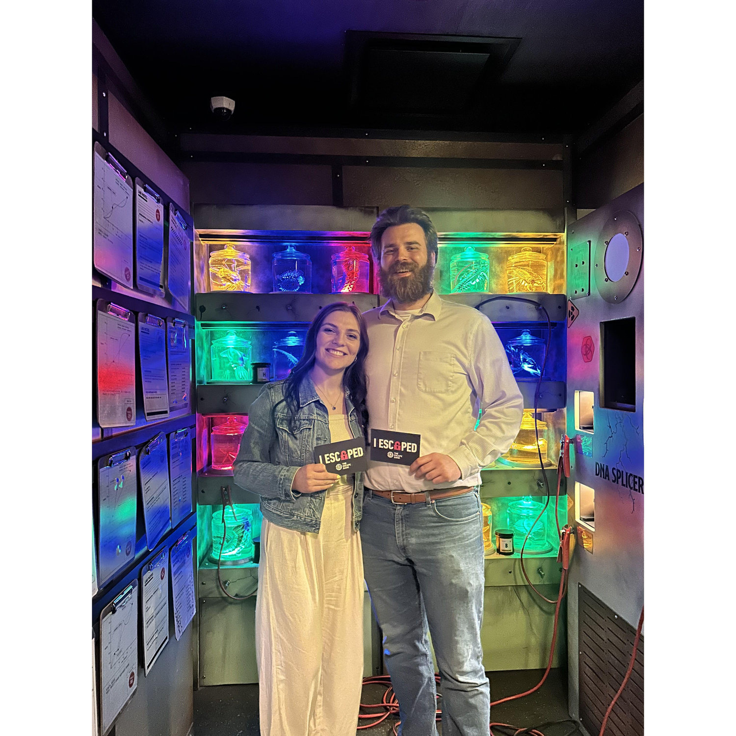We had a successful first escape room