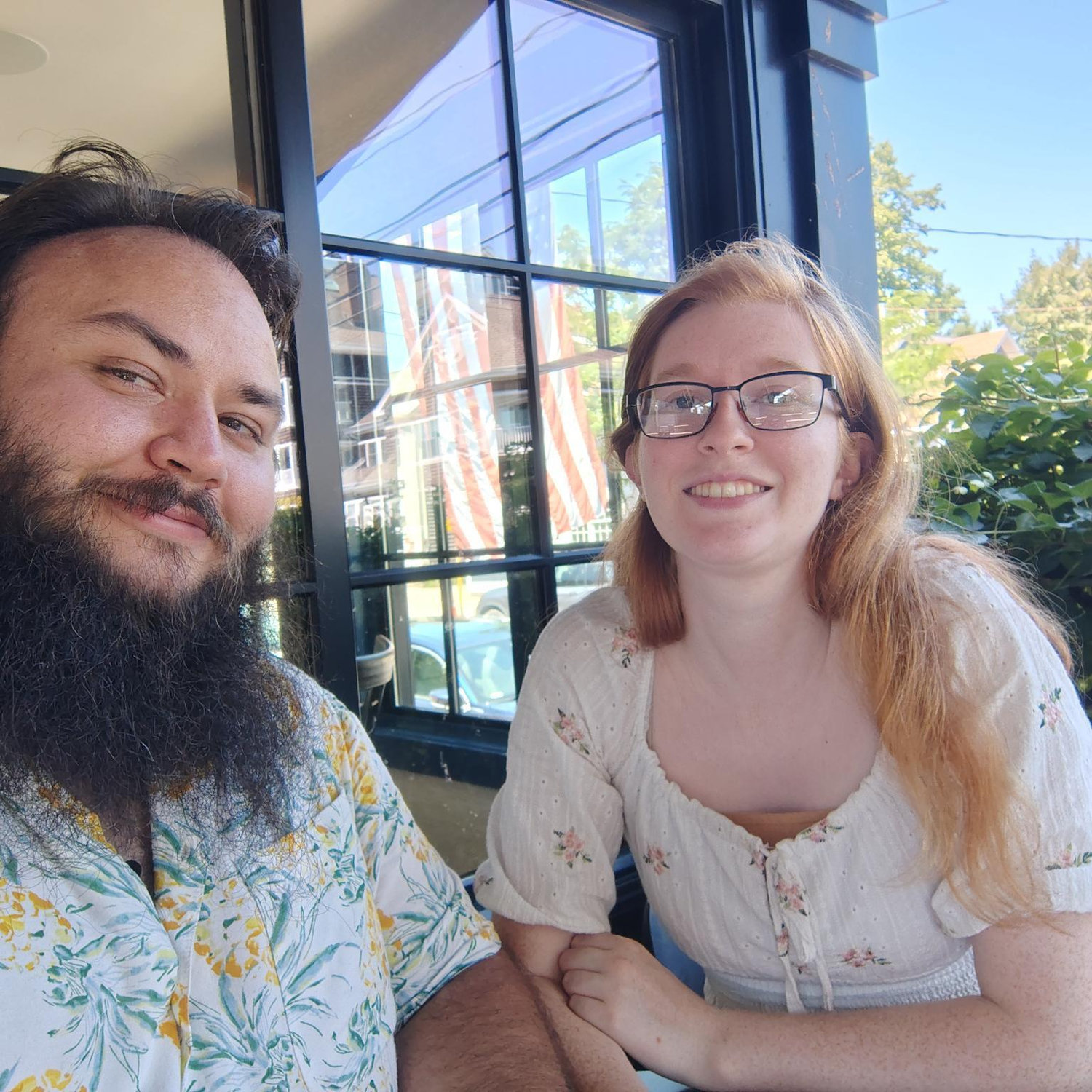 On a fancy date at Beech, Jamestown, RI