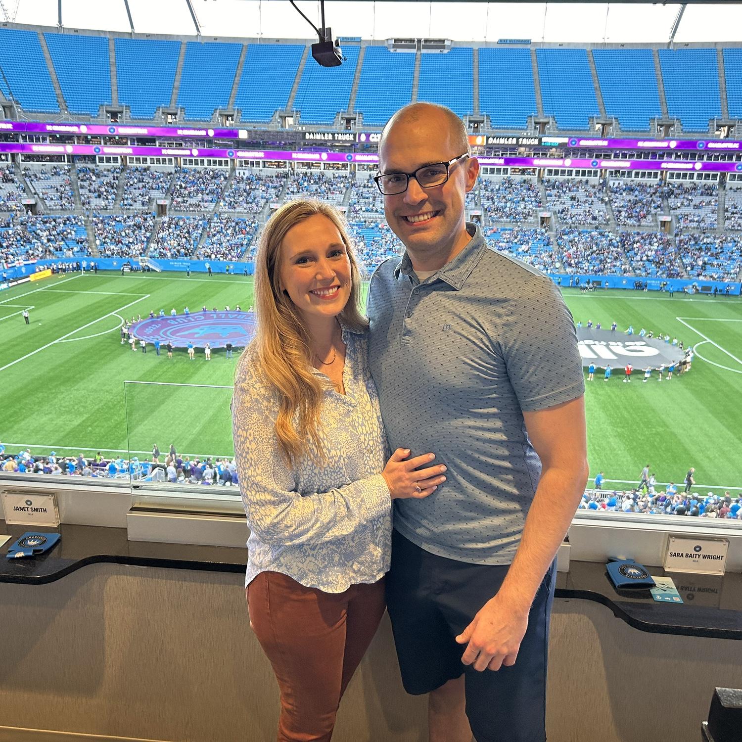 Charlotte FC game with Wake Forest!