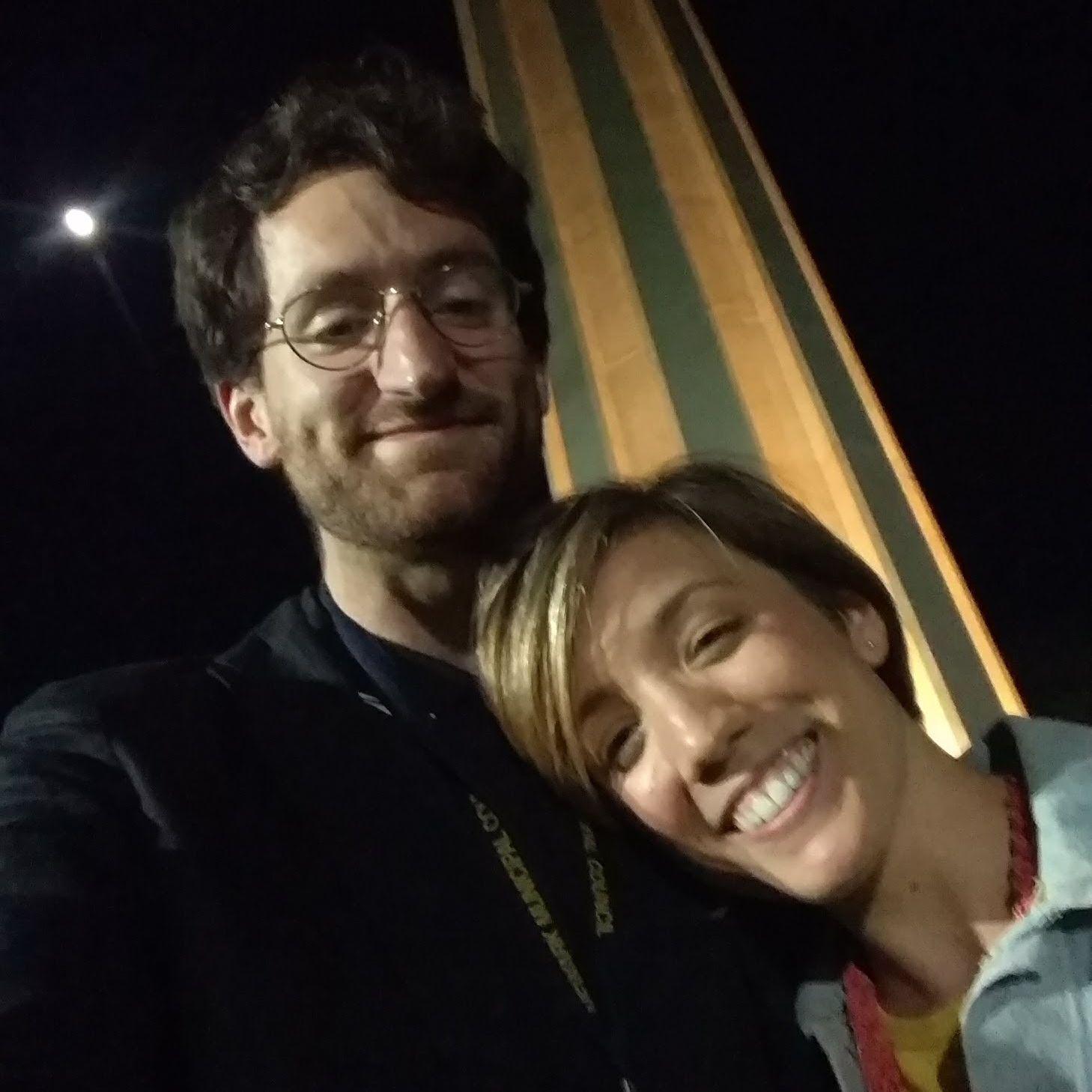 Jackie's 28th birthday celebration! We began at Dimple's Bombay Talk and ended with a grand finale at the Edison Light Tower. April 2018.