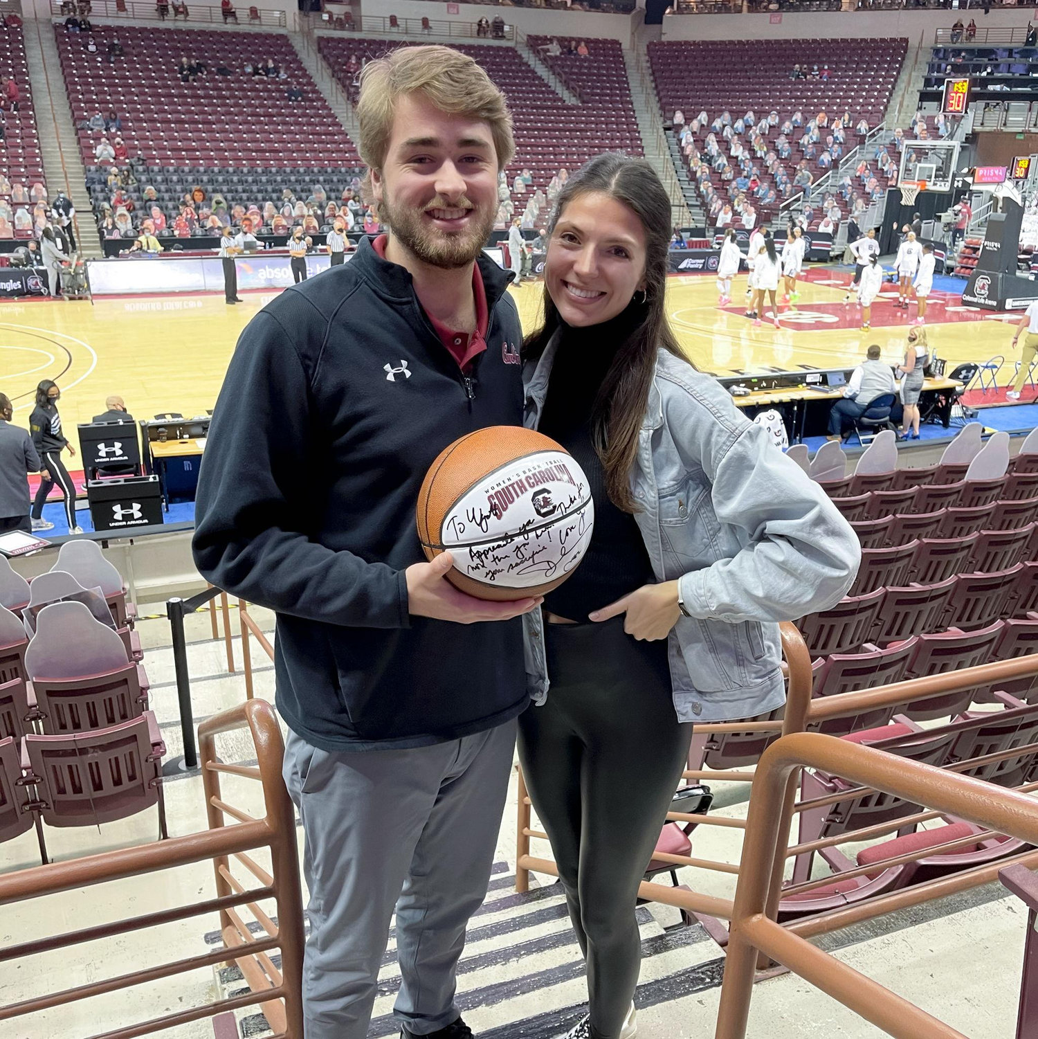 Wyatt's Senior Day for South Carolina WBB, February 2021