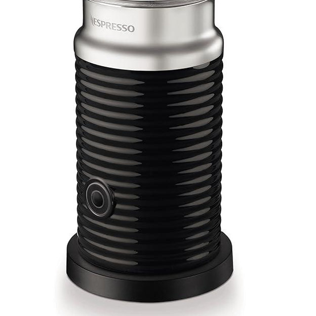 Nespresso Aeroccino3 Milk Frother, One Size, Black (Renewed)
