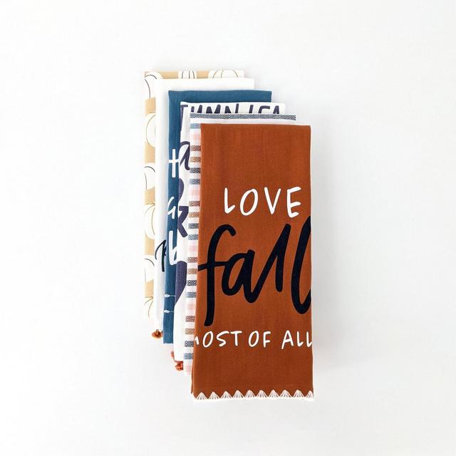 6ct Dish Towels Love Fall - Bullseye's Playground™