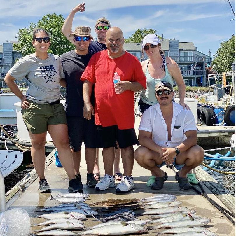 Took pops out on the boat to rip some lips!