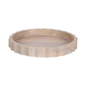 Montara Fluted Round Serving Tray (Natural) // AllModern