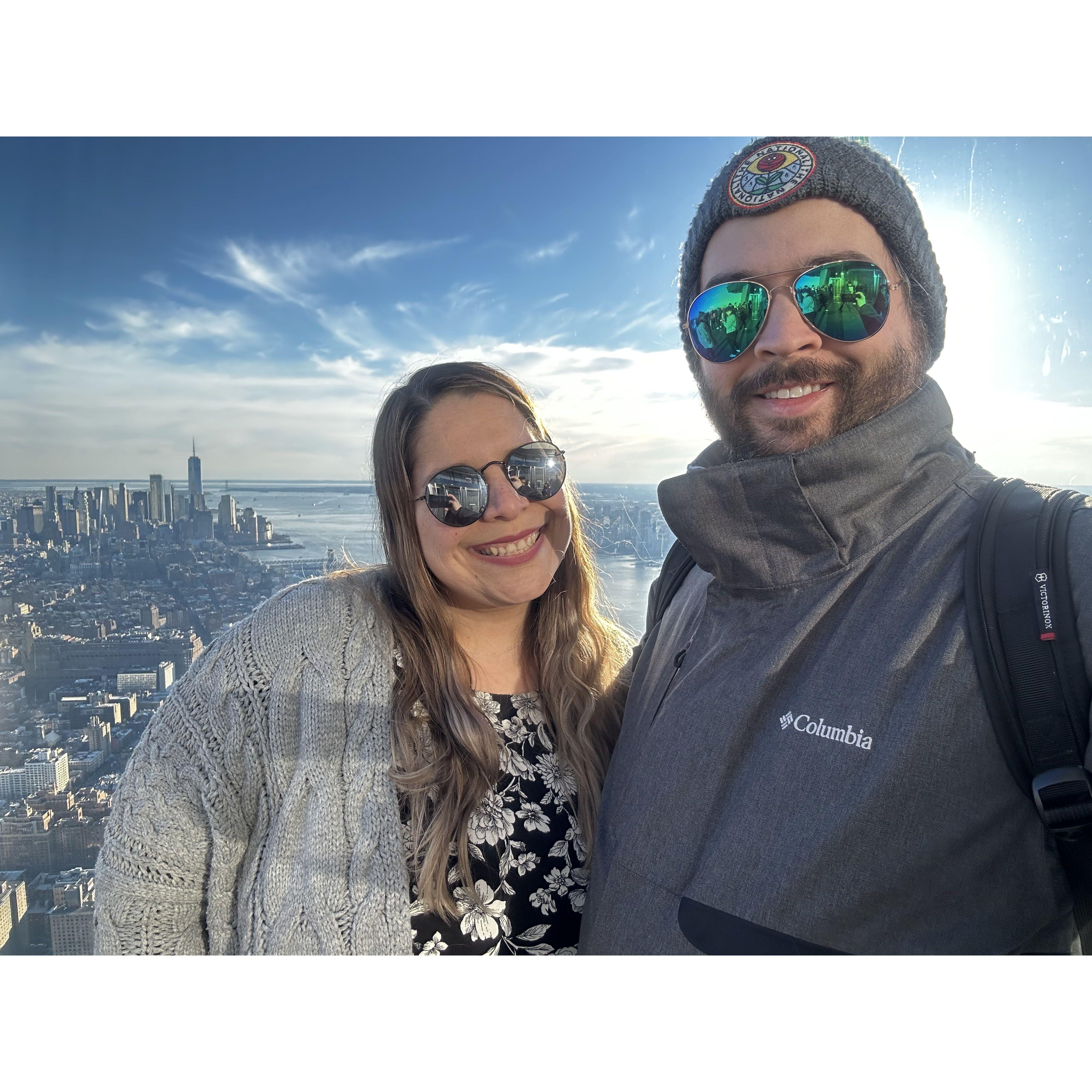 A Valentine's Day trip to NYC!