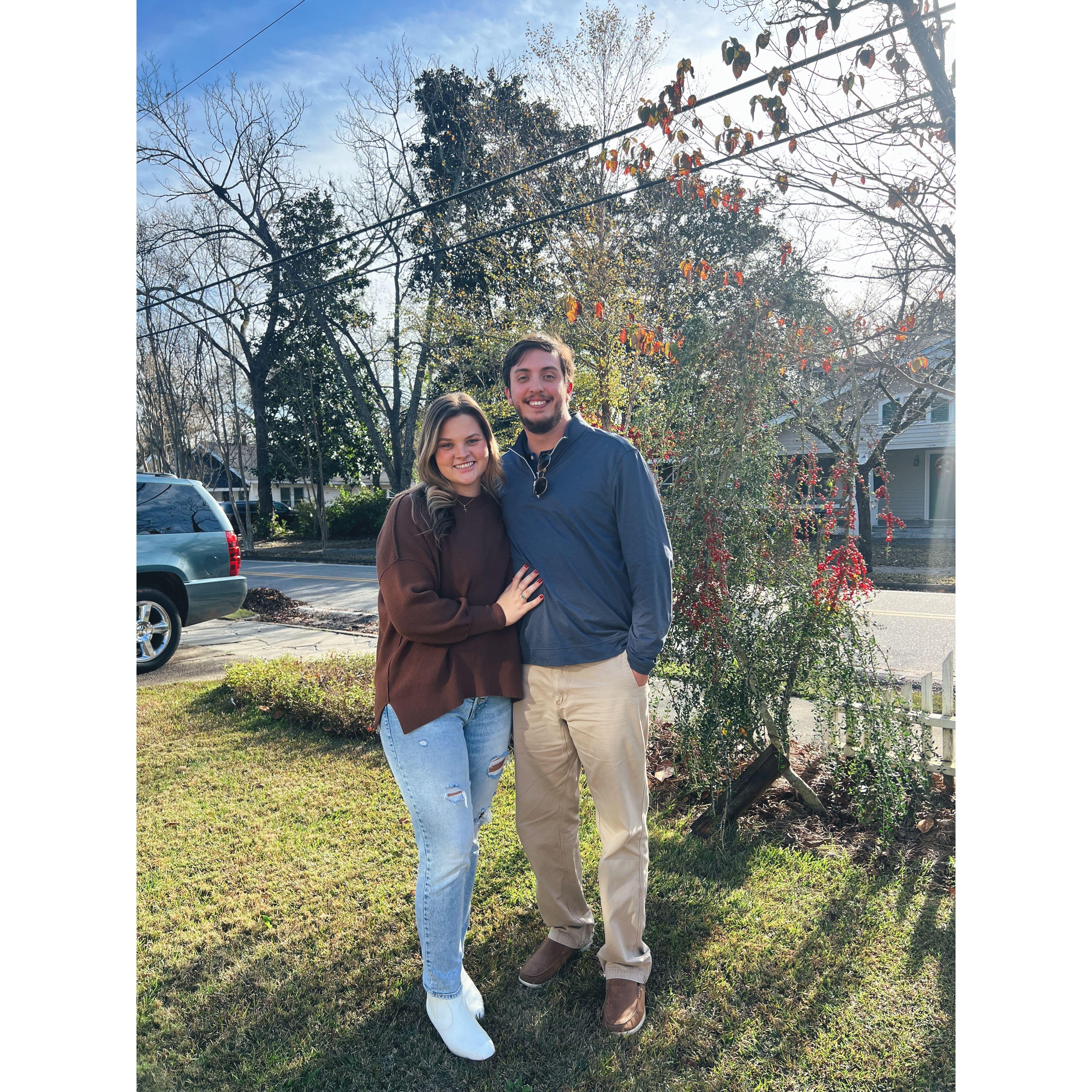 Our first thanksgiving
