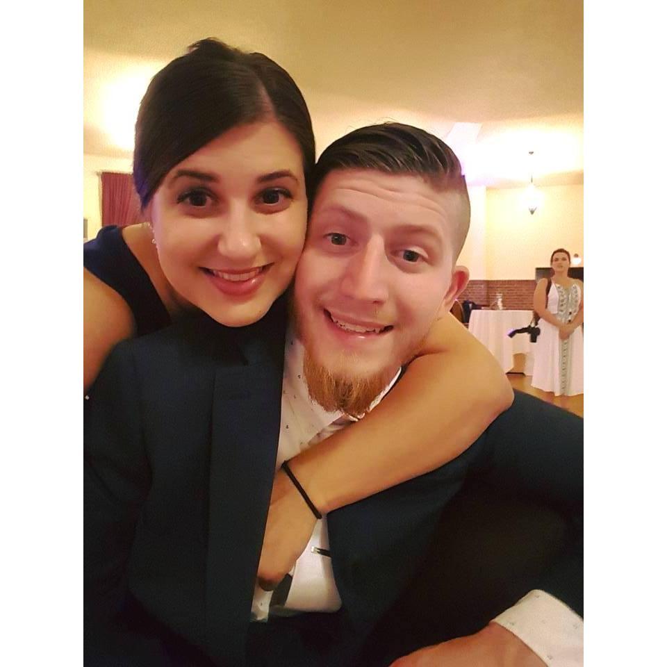 At our friend's wedding last year!