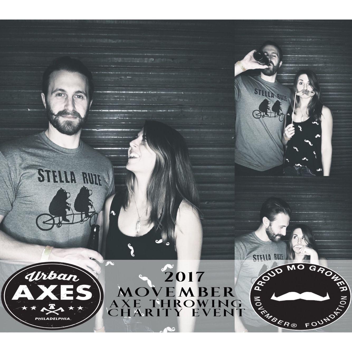 First official public outing for a Movember fundraiser.