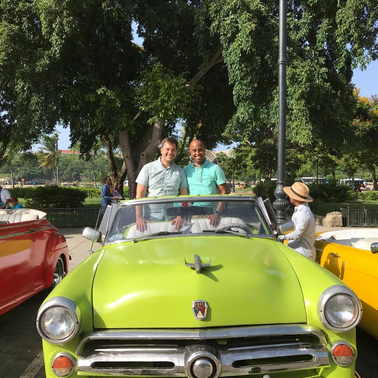Havana, Cuba, 2017 - we got engaged on the second night of this amazing trip.
