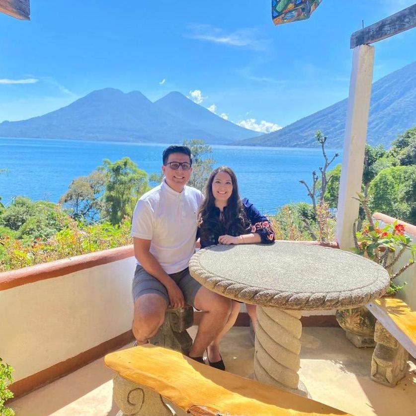 Atitlan, after our engagement picture session