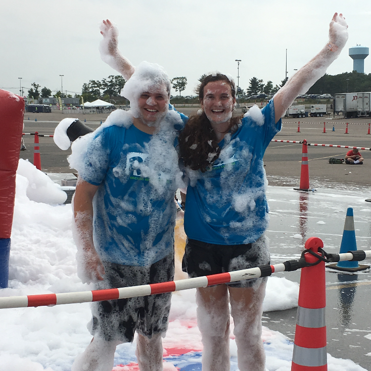 Matthew and Erin Circa 2016 after participating in our first (and only) 5k