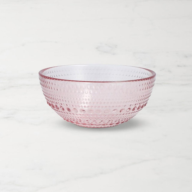 Fortessa Jupiter Cereal Bowls, Set of 4, Pink