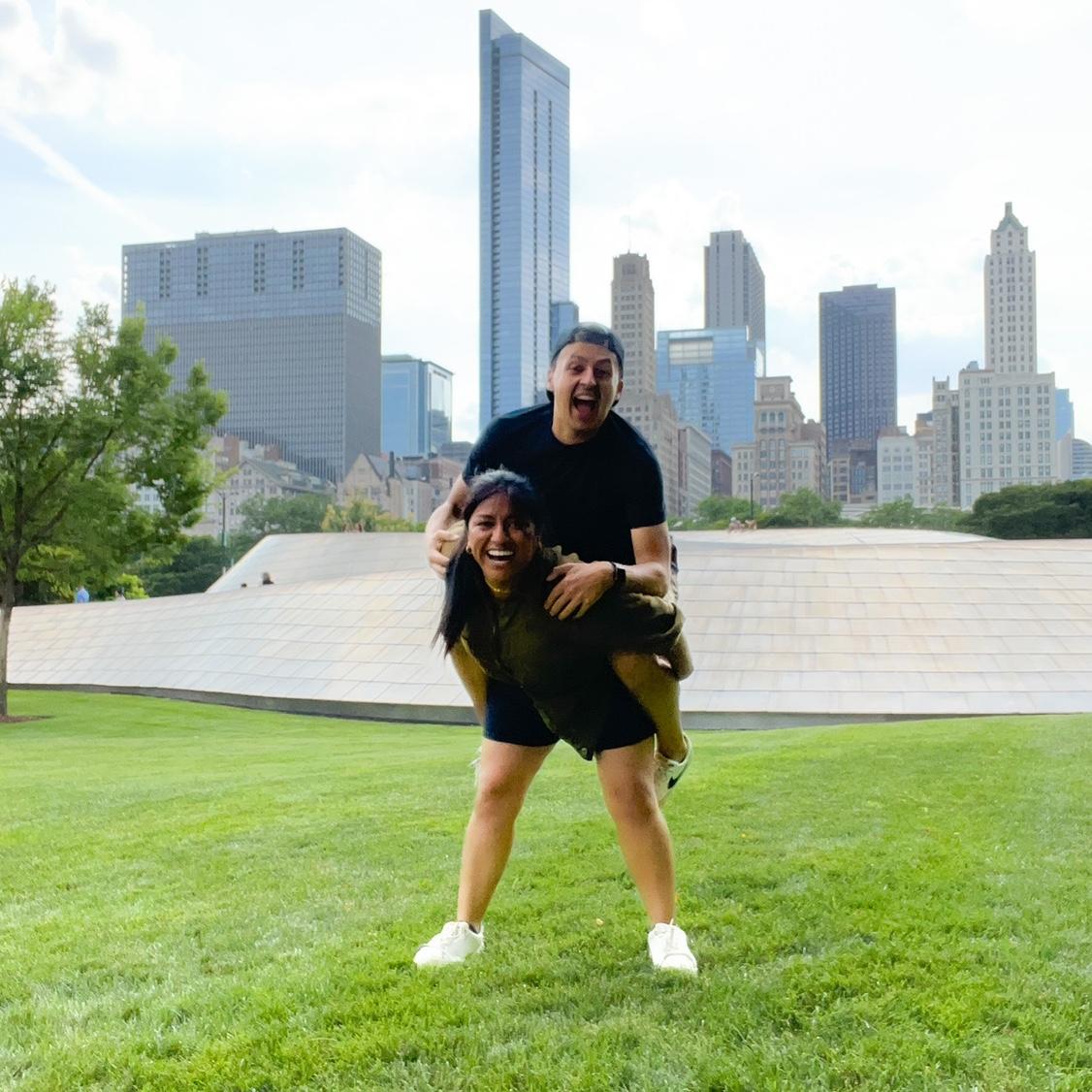 Blake's first trip to Chicago