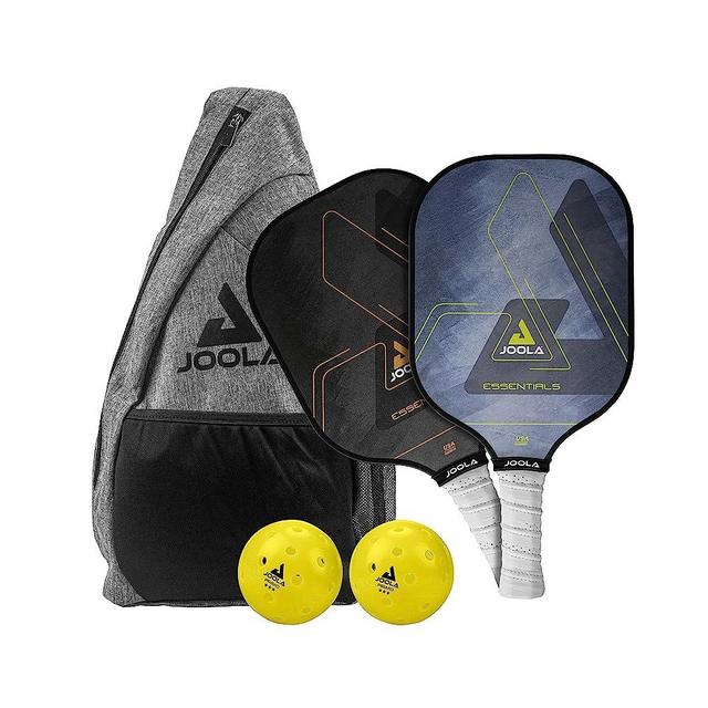 JOOLA Essentials Pickleball Paddles with Reinforced Fiberglass Surface and Honeycomb Polypropylene Core