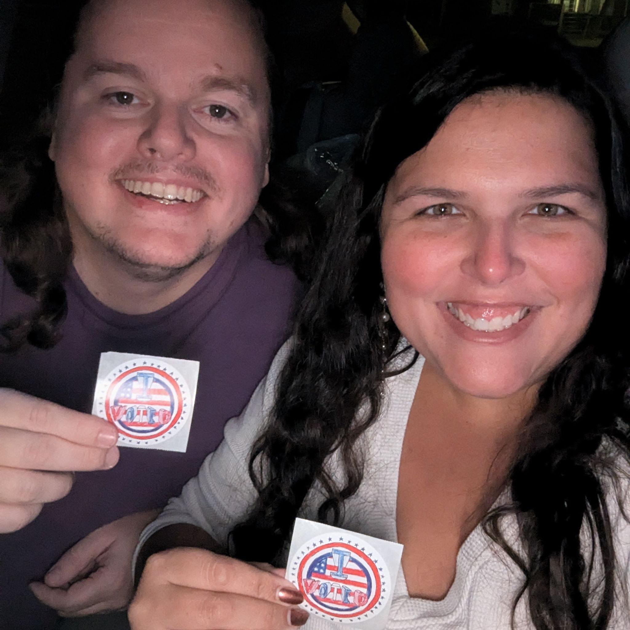 First time voting for President together