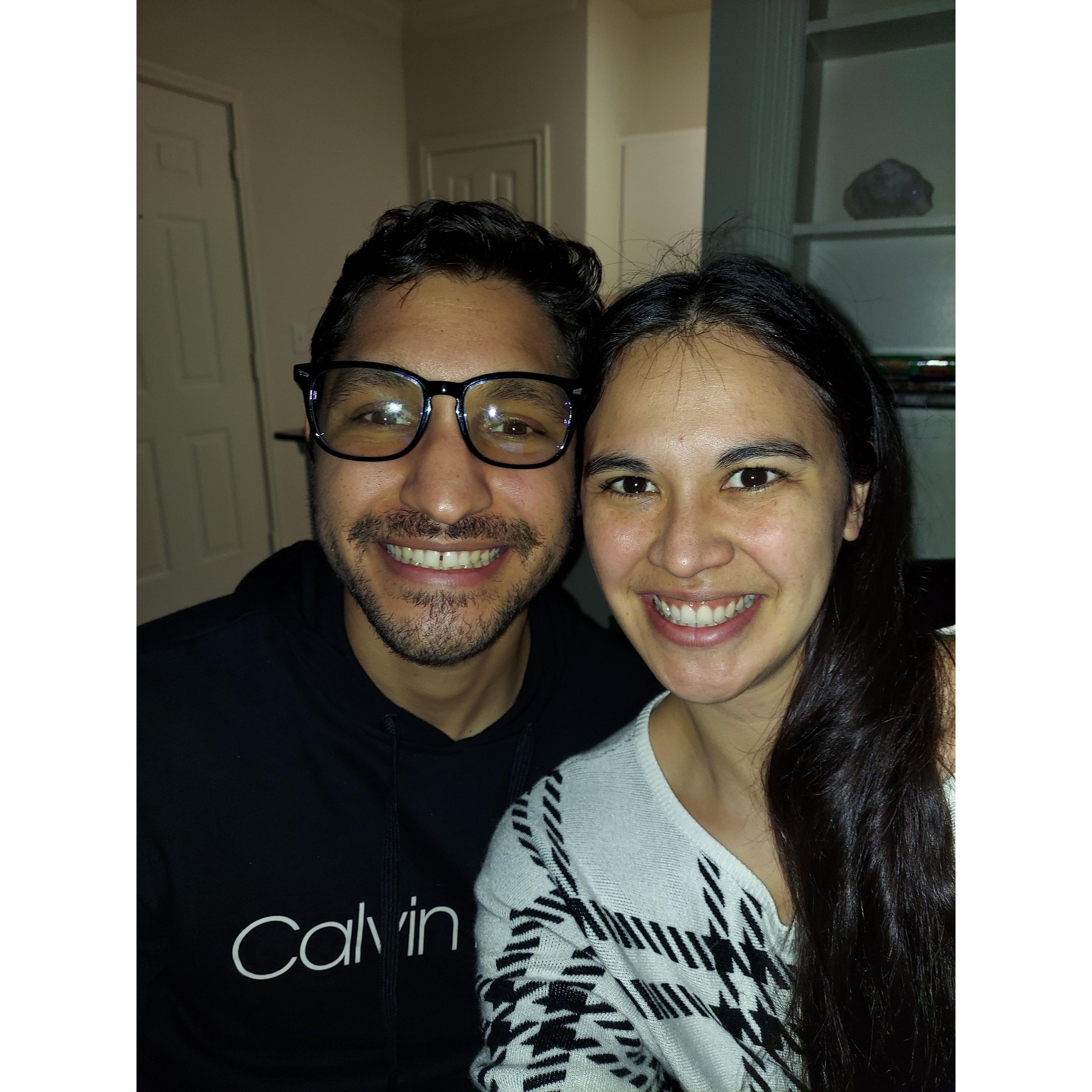 Just a couple of dorks who love each other very very much...and Jorge loves this picture!