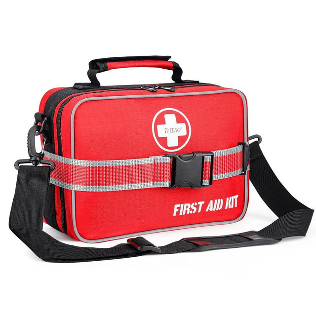 TELIAO Comprehensive Premium 430 Piece Emergency First Aid Kit, Large Medical Kits for Home, Car, Camping, Travel, Hiking, Truck, Sports & Outdoor Emergencies, Businesses & Home Medical Supplies