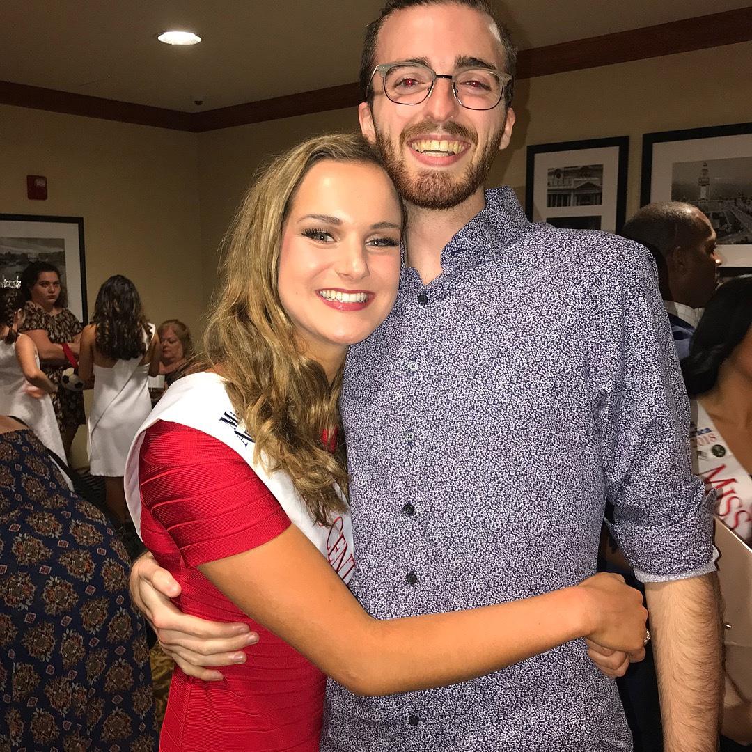 Seamus supporting Bae in Miss NY