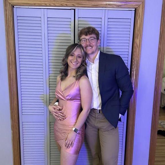 Our first real photo together before Sam's Junior year Engineering formal.